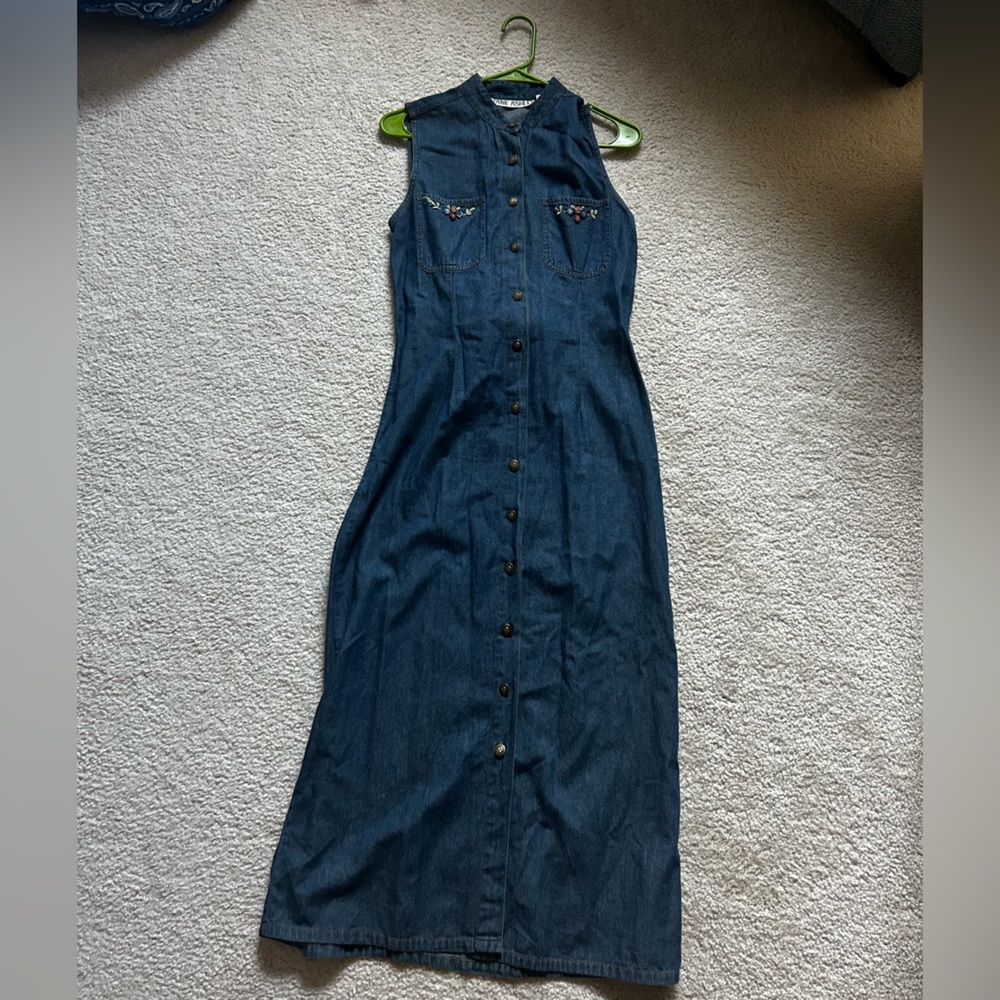 Vintage Jane Ashley Denim Dress